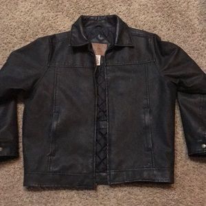 Leather jacket